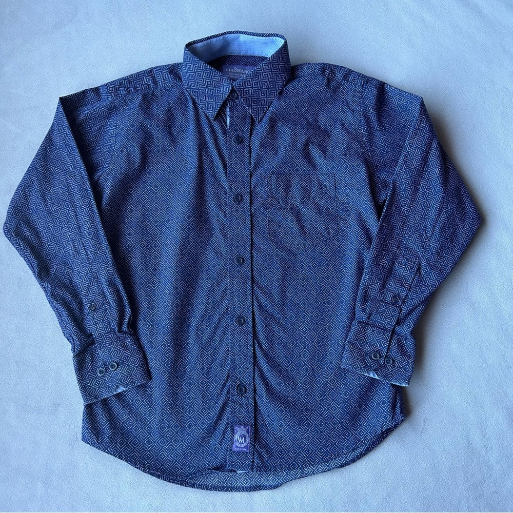 Ciao Marco ~ Button Down Long Sleeve ~ Boys Size 10